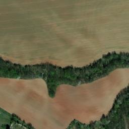 Satellite imagery of [Křenov] church t., CZ