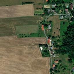 Satellite imagery of [Fryčovice] church t., CZ