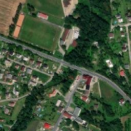 Satellite imagery of [Hnojník] church t., CZ
