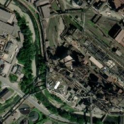 Satellite imagery of [Třinec] factory chimney-2, CZ