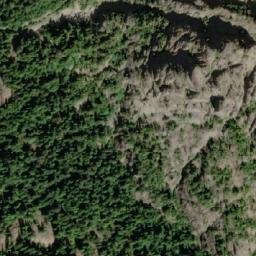 Satellite imagery of Mount Mitchell, CA
