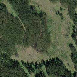 Satellite imagery of McGillivray Ridge, CA