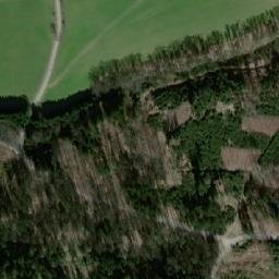Satellite imagery of [Hradiště] church t., CZ