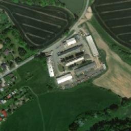 Satellite imagery of [Keblov] church t., CZ