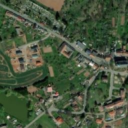Satellite imagery of [Křenov] church t., CZ