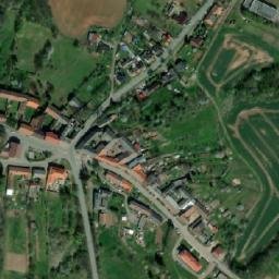 Satellite imagery of [Křenov] church t., CZ