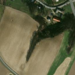 Satellite imagery of [Hladké Životice] church t., CZ
