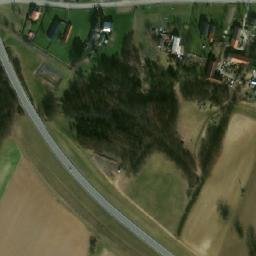 Satellite imagery of [Hladké Životice] church t., CZ