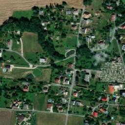 Satellite imagery of [Fryčovice] church t., CZ