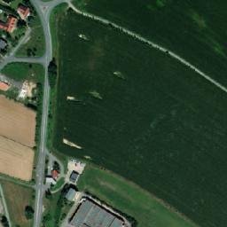 Satellite imagery of [Fryčovice] church t., CZ