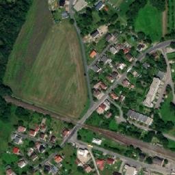 Satellite imagery of [Hnojník] church t., CZ