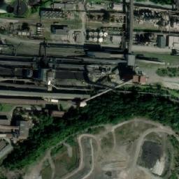 Satellite imagery of [Třinec] factory chimney-2, CZ