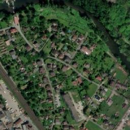 Satellite imagery of [Třinec] evangelic church t., CZ
