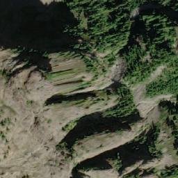 Satellite imagery of Mount Mitchell, CA