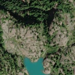 Satellite imagery of Mount Mitchell, CA