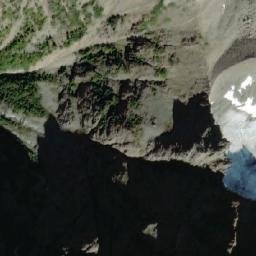 Satellite imagery of Mount Albert Edward, CA