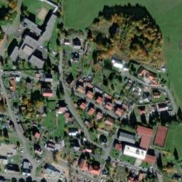 Satellite imagery of [Přimda] church t., CZ