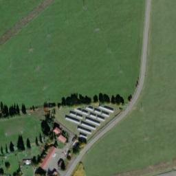 Satellite imagery of [Přimda] church t., CZ