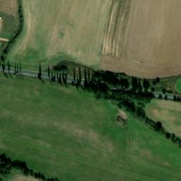 Satellite imagery of [Lochousice] chapel t., CZ
