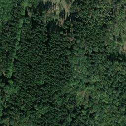 Satellite imagery of Kozel [Šťáhlavy] castle chapel sanctus t., CZ