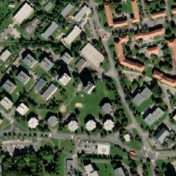 Satellite imagery of Zezicka [Příbram] factory chimney, CZ