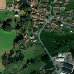Satellite imagery of [Keblov] church t., CZ