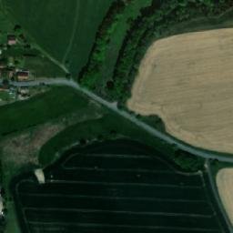 Satellite imagery of [Keblov] church t., CZ