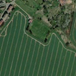 Satellite imagery of [Křenov] church t., CZ