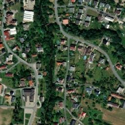 Satellite imagery of [Fryčovice] church t., CZ
