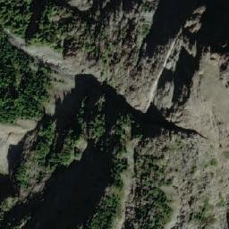 Satellite imagery of Mount Albert Edward, CA