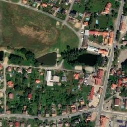 Satellite imagery of [Olbramovice u Votic] church t., CZ