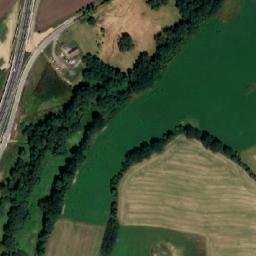 Satellite imagery of [Olbramovice u Votic] church t., CZ