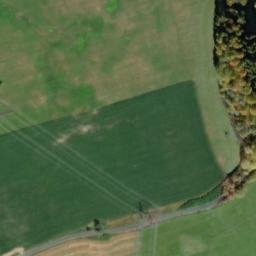 Satellite imagery of [Rozvadov-Svatá Kateřina] church t., CZ