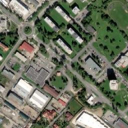 Satellite imagery of Zezicka [Příbram] factory chimney, CZ