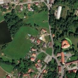 Satellite imagery of [Vrchotovy Janovice] church t., CZ