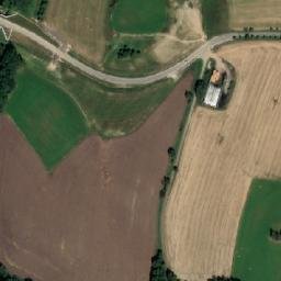 Satellite imagery of [Olbramovice u Votic] church t., CZ