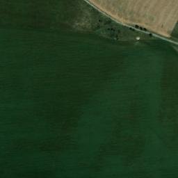 Satellite imagery of [Banín] church t., CZ