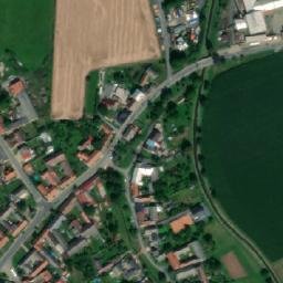 Satellite imagery of [Chornice] church t., CZ