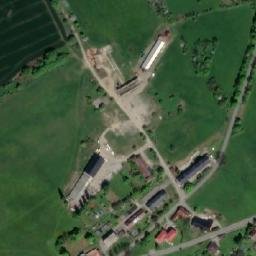 Satellite imagery of [Vendryně] church t., CZ