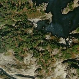 Satellite imagery of Piluk Peak, CA