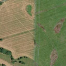 Satellite imagery of [Rozvadov-Svatá Kateřina] church t., CZ