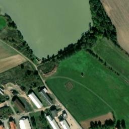 Satellite imagery of [Ves Touškov] church t., CZ