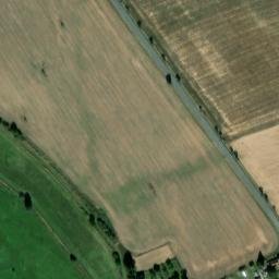 Satellite imagery of [Ves Touškov] church t., CZ