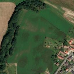 Satellite imagery of [Vrchotovy Janovice] church t., CZ