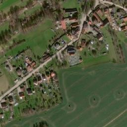 Satellite imagery of [Veliš] church t., CZ