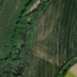 Satellite imagery of [Kožlí] church t., CZ