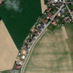 Satellite imagery of [Bojiště] church sanctus t., CZ