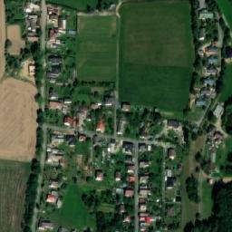 Satellite imagery of [Lučice] church t., CZ