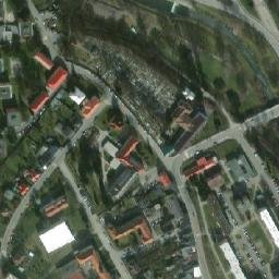Satellite imagery of [Odry] church t., CZ