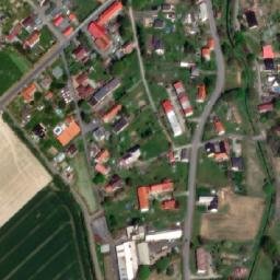 Satellite imagery of [Bartošovice] church t., CZ